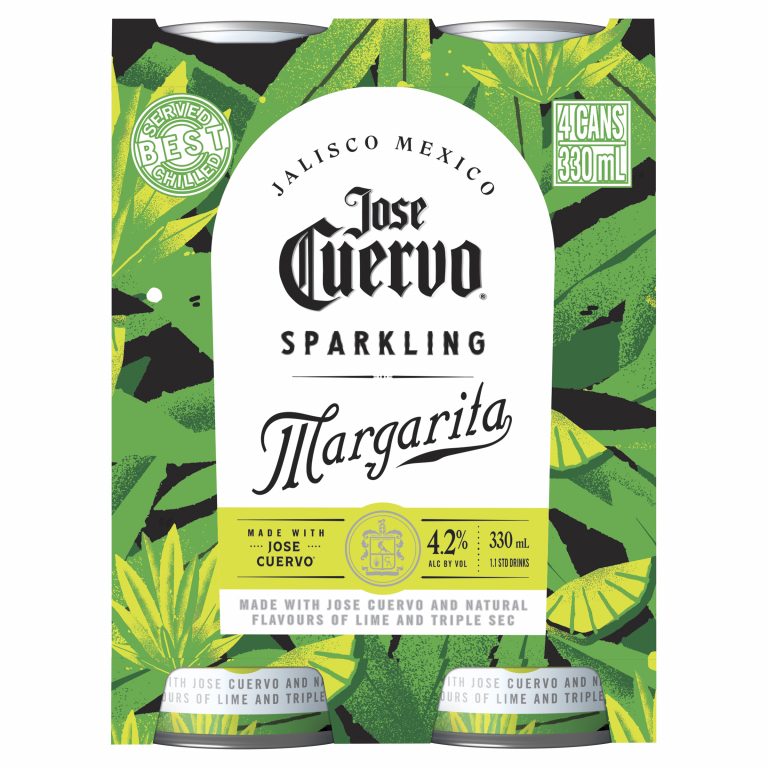 Jose Cuervo Sparkling Margarita 4x330ml Local Liquor