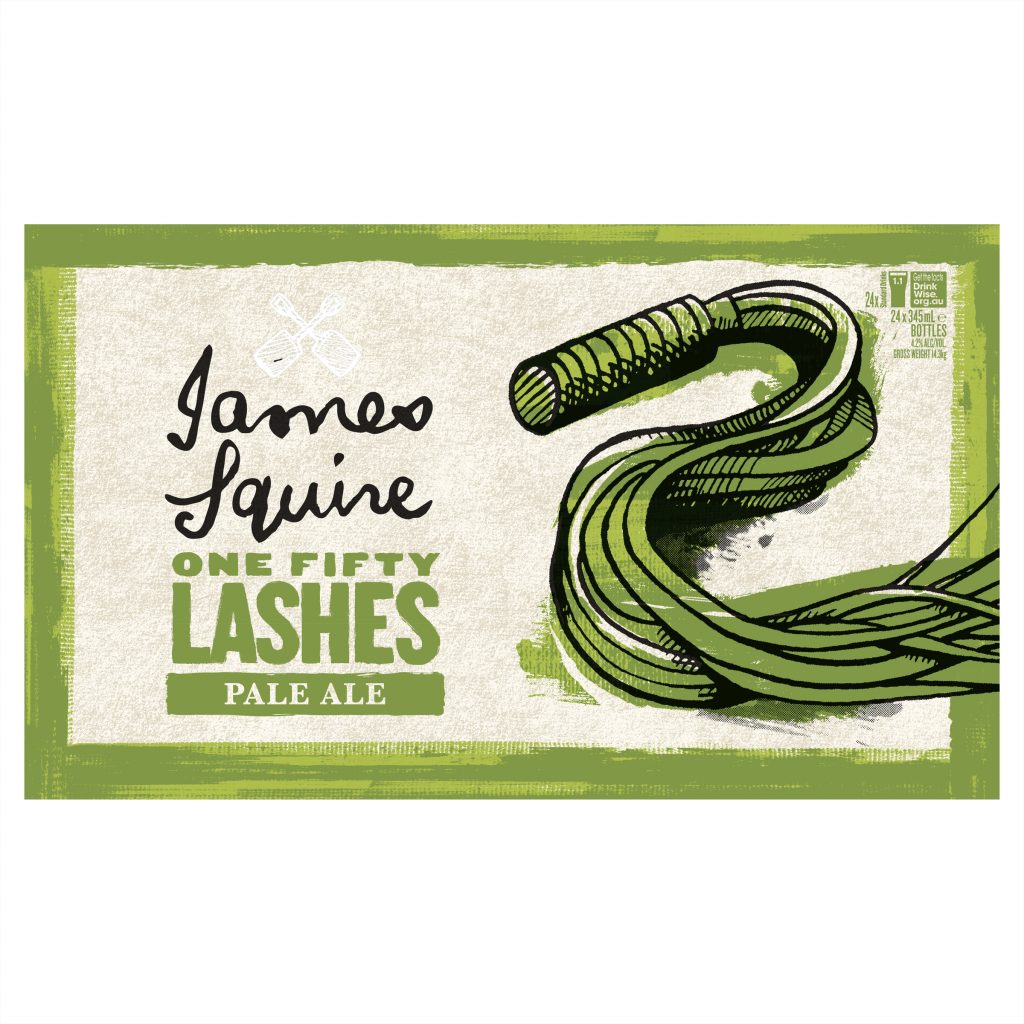 James Squire 150 Lashes Pale Ale 24 x 345mL Bottle Carton Local Liquor