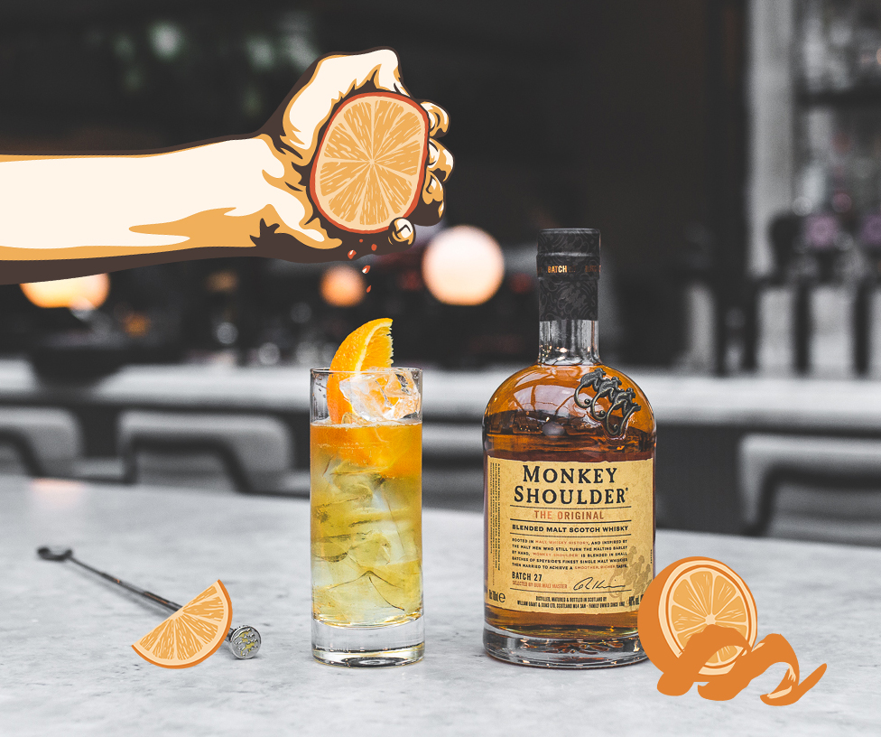 Orange Ginger Monkey