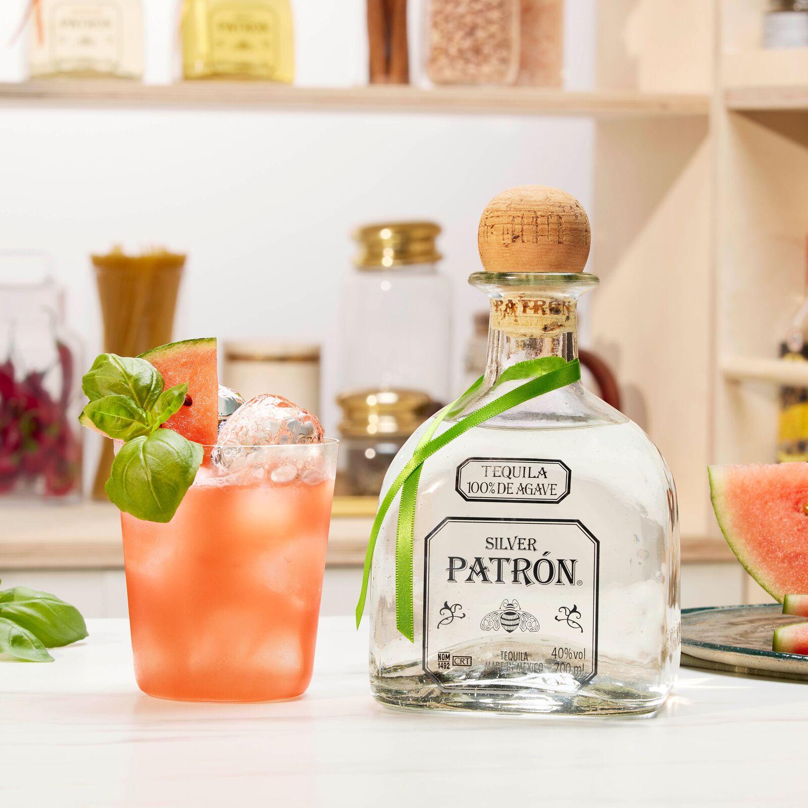 Cocktail of the Month Patron Watermelon Margarita
