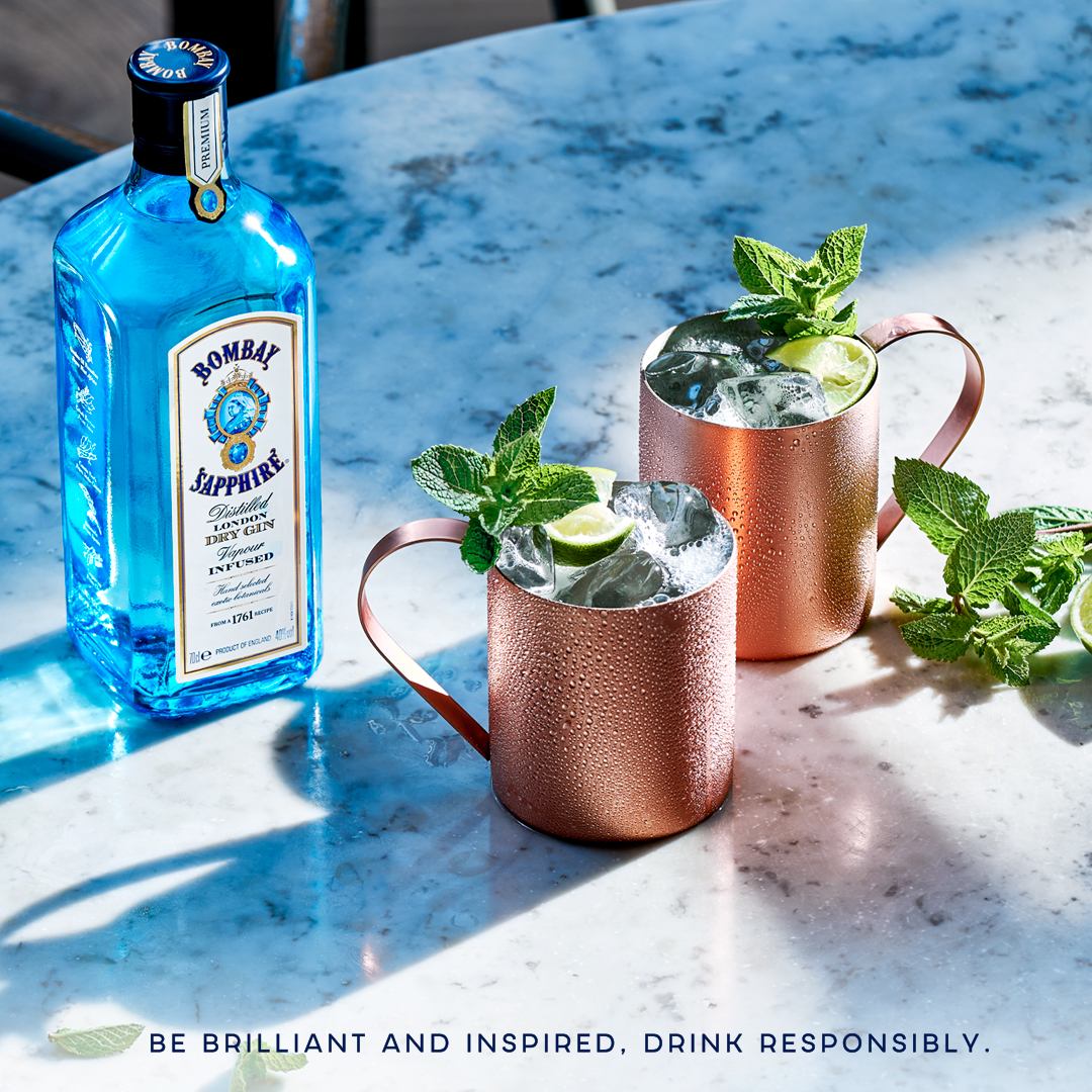 Bombay Sapphire Gin Mule 3 BS Mule Recipe Lifestyle