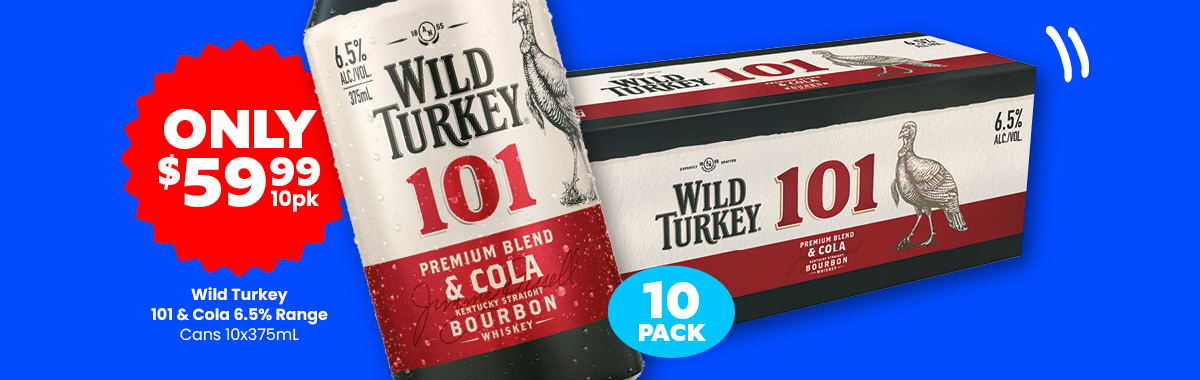 LLP41 Sliders Wild Turkey 101 59.99