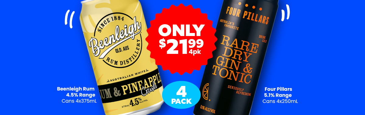 LL43 Sliders Beenleigh Four Pillars 21.99
