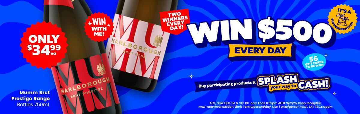 LLP47 Sliders Mumm Brut 34.99