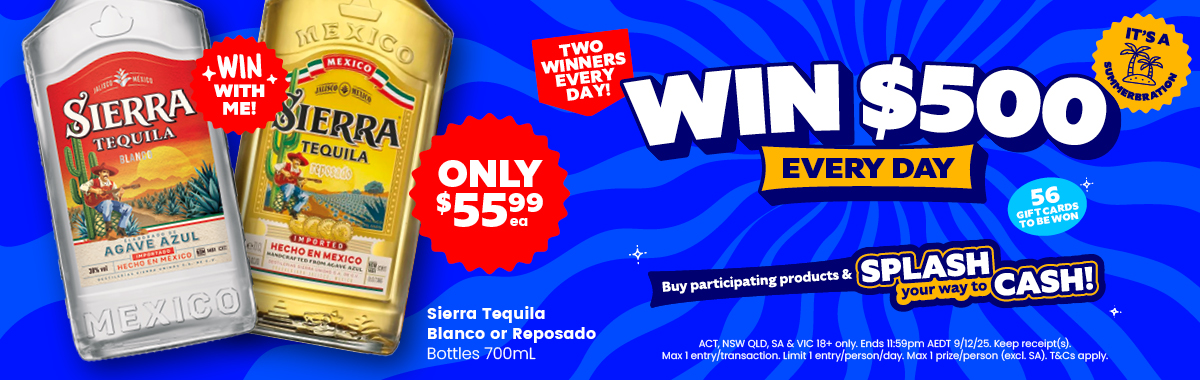 LLP47 Sliders Sierra Tequila 55.99