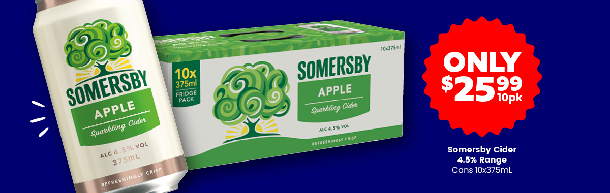 LLP47 Sliders Somersby Cider 44.99