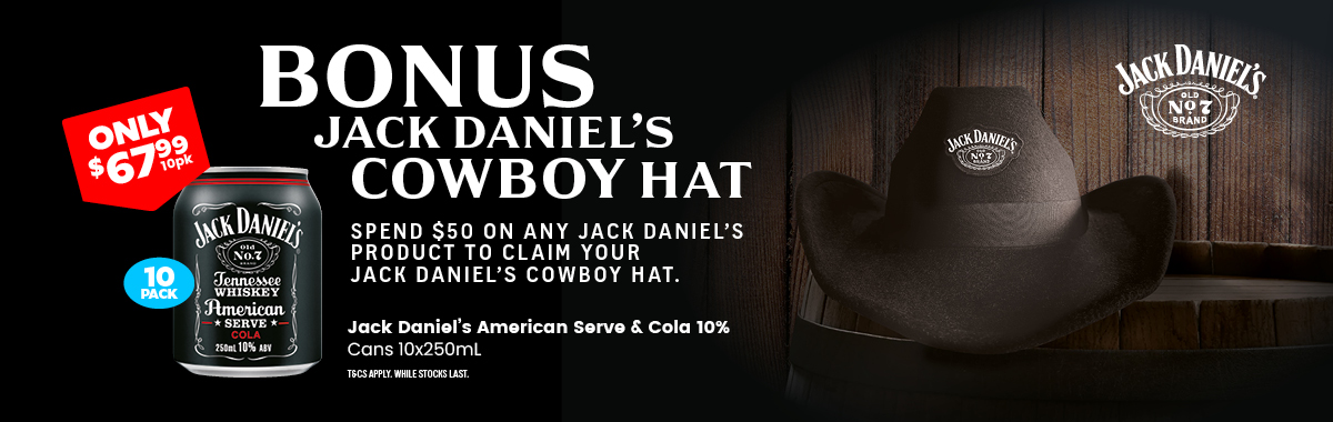 LLP05 Sliders Jack Daniels American Serve Cola 67.99