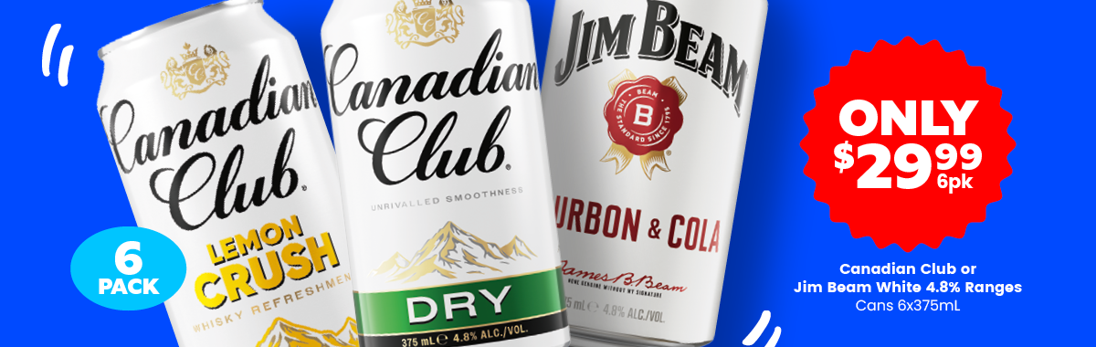 LLP09 Sliders Canadian Club Jim Beam 29.99