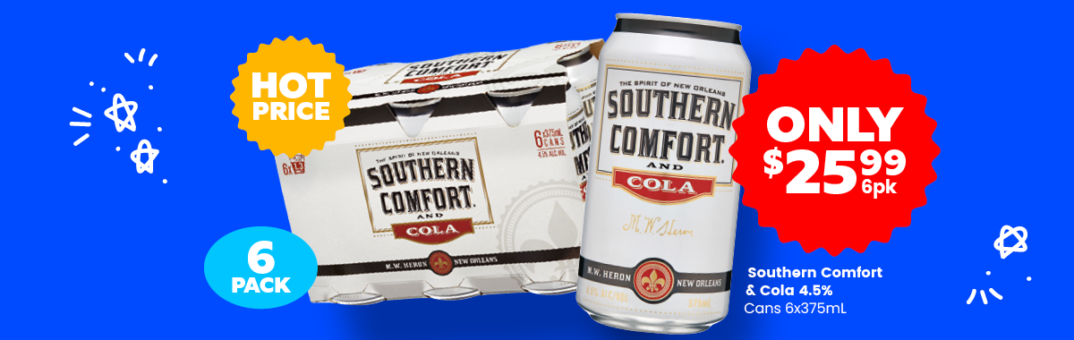 LLP09 Sliders Southern Comfort 4.5percent 25.99