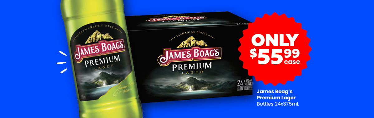 LLP11 Sliders James Boags Premium Lager 55.99