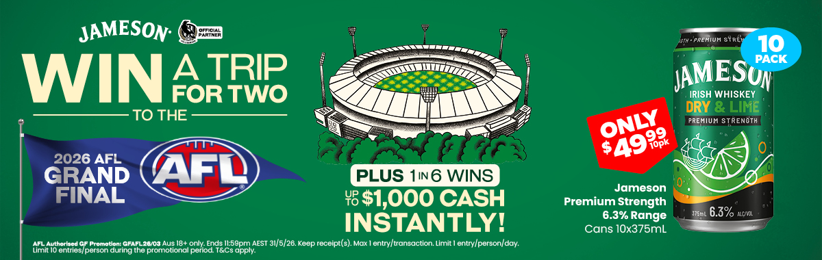 LLP11 Sliders Jameson Premium 49.99