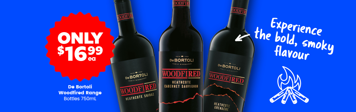 LLP13 Slider De Bortoli Woodfired Range 16.99