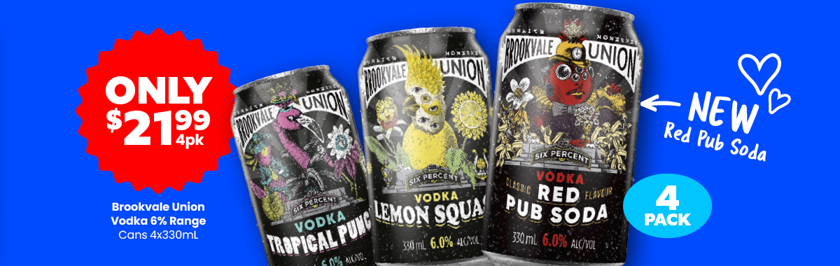 LL17 Sliders Brookvale Union Vodka 6percentage Range 21.99
