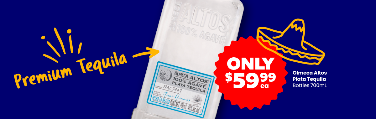 LL17 Sliders Olmeca Altos Plata Tequila 59.99