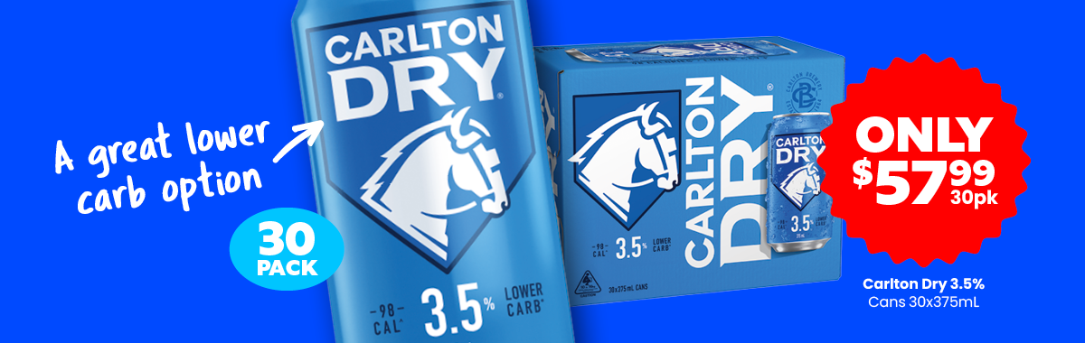 LL17 Sliders Sliders Carlton Dry 3.5percentage 57.99