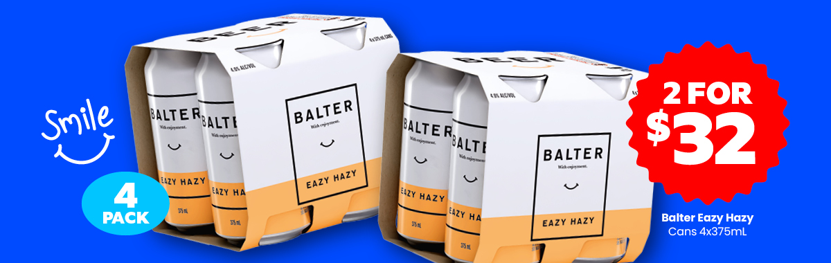 LLP19 0426 Sliders Balter Eazy Hazy 2 for 32