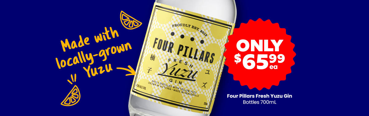 LLP21 Sliders Four Pillars Fresh Yuzu Gin 65.99