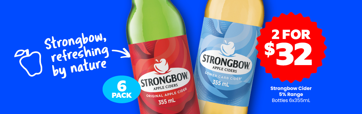 LLP21 Sliders Strongbow Cider 5percent Range 2.for .32