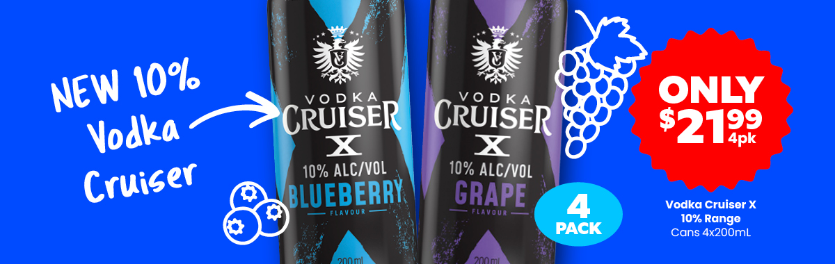 LLP21 Sliders Vodka Cruiser X 10percent Range 21.991