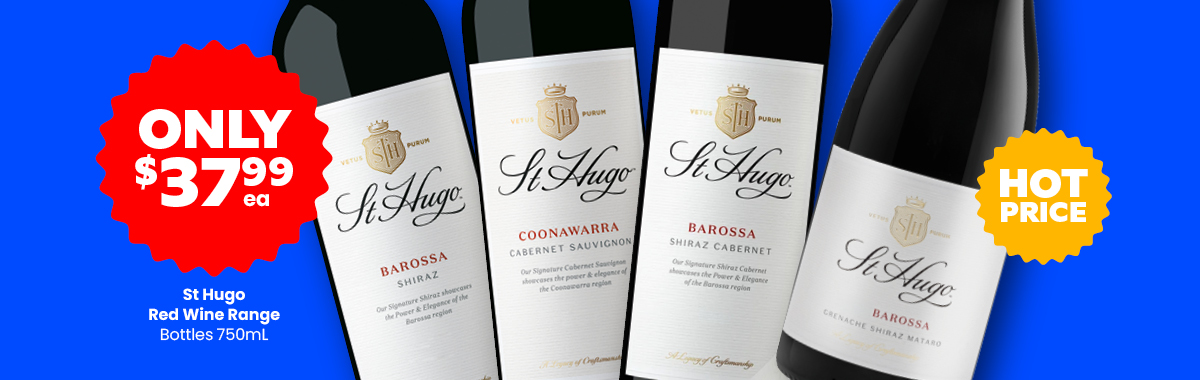 LLP23 Sliders St Hugo Red Wine Range 37.99