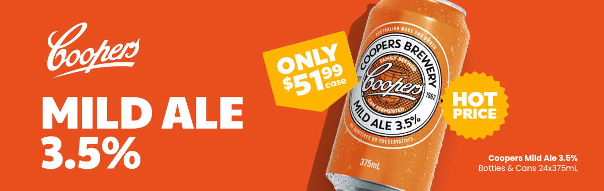 LLP25 Sliders Coopers Mild Ale 3.5percent 51.99