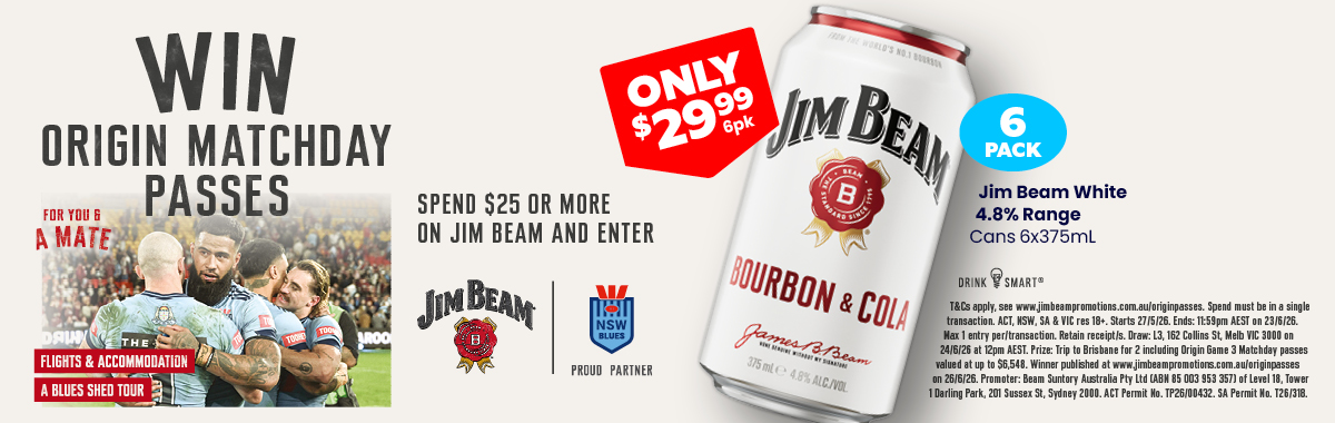 LLP25 Sliders Jim Beam White 4.8percent Range Activation 29.99