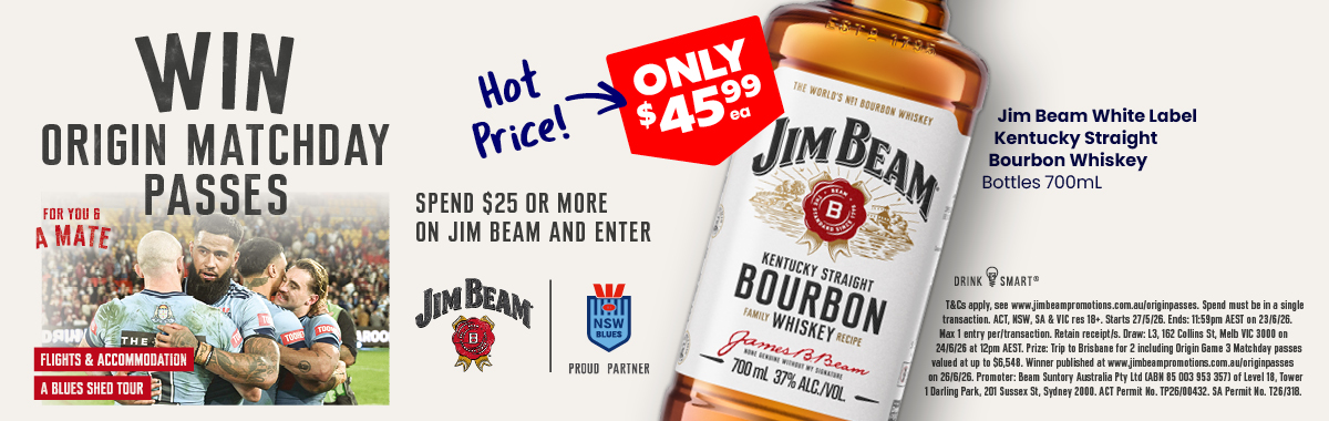 LLP25 Sliders Jim Beam White Label Kentucky Straight Bourbon Whiskey Activation 45.99