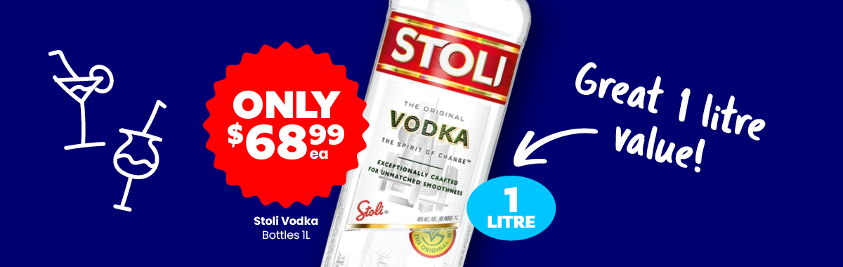 LLP25 Sliders Stoli Vodka 68.99