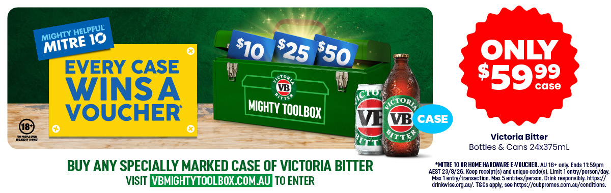 LL29 0626 Sliders Victoria Bitter 59.99