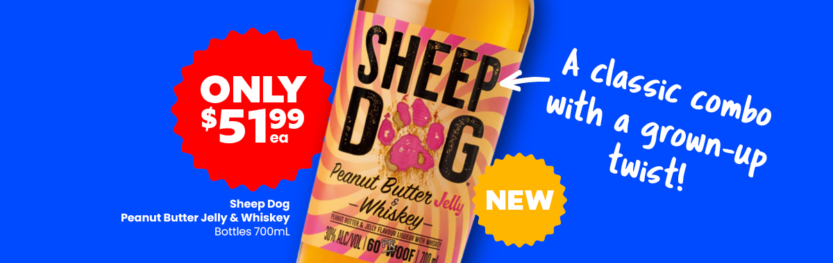 LLP31 Sliders Sheep Dog Peanut Butter Jelly and Whiskey 51.99