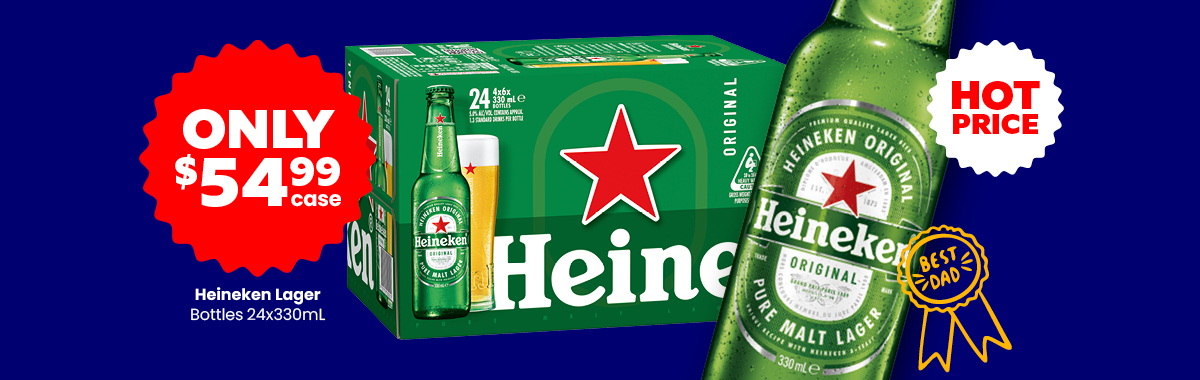 LLP37 Sliders Heineken Lager 54.99
