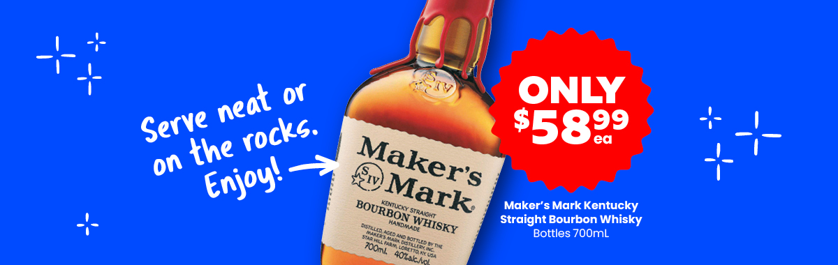LLP37 Sliders Makers Mark Kentucky Straight Bourbon Whisky 58.99