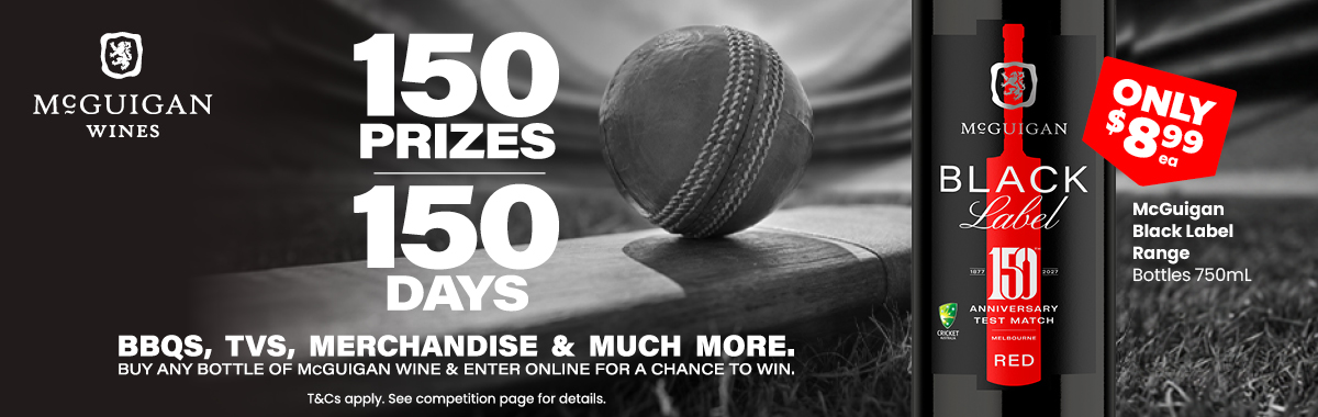 LLP37 Sliders McGuigan Black Label Range 150 Prizes 150 Days 8.99