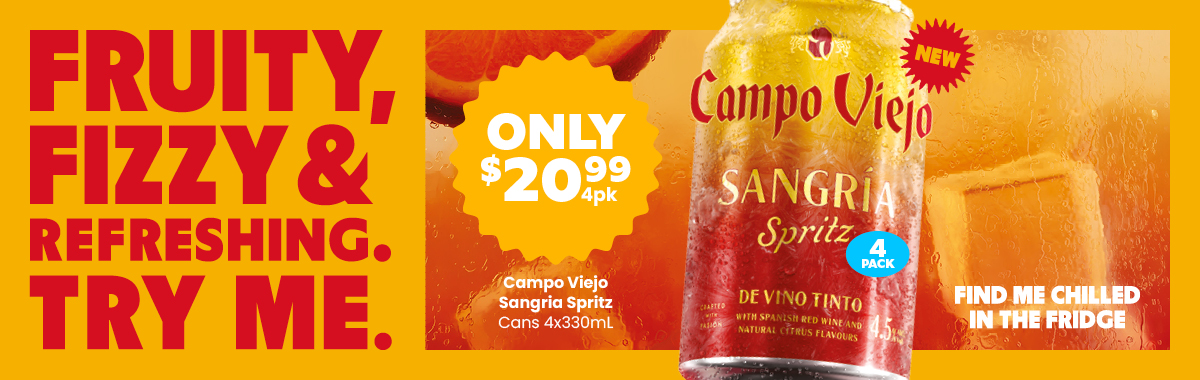 LLP41 Sliders Campo Viejo Sangria Spritz 20.99
