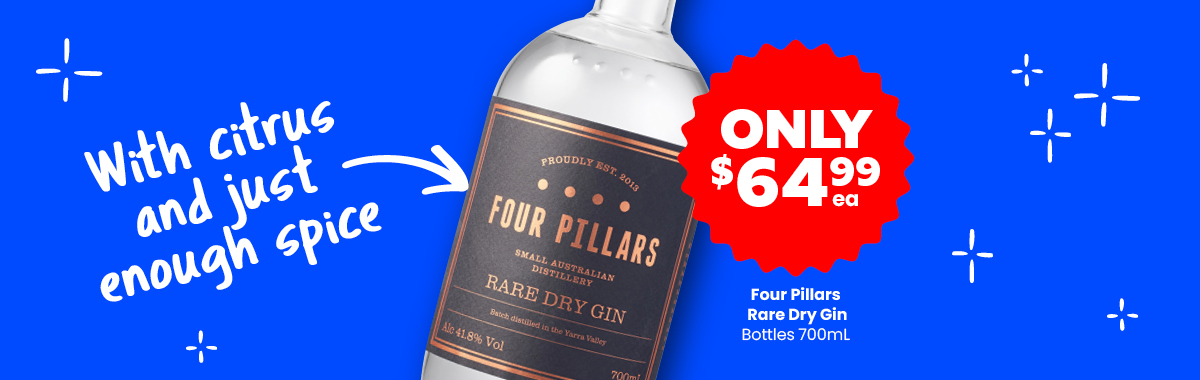 Four Pillars Rare Dry Gin Bottles 700mL 64.99