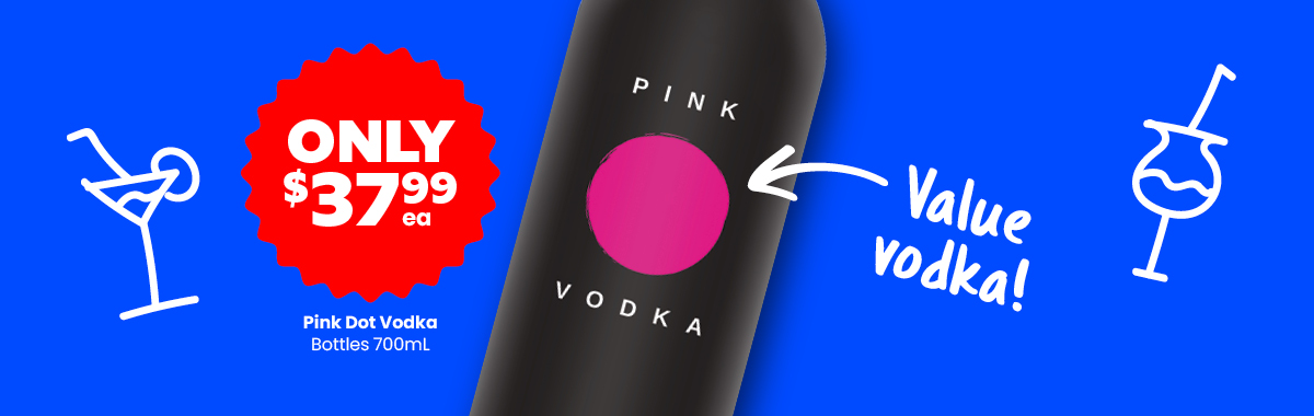 LLP43 Sliders Pink Dot Vodka 37.99