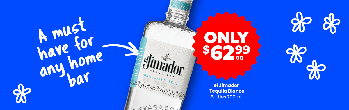 el Jimador Tequila Blanco Bottles 700mL 62.99